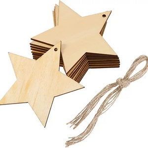 Wood Signs To Decorate Walls For Home Decoration Wood Stars For Crafts Unfinished Wooden Cutouts For DIY Project