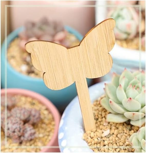 9 Styles Of Cute Plant Label Garden Markers For Wooden Garden Labels For Seeds Herbs Vegetables Gifts