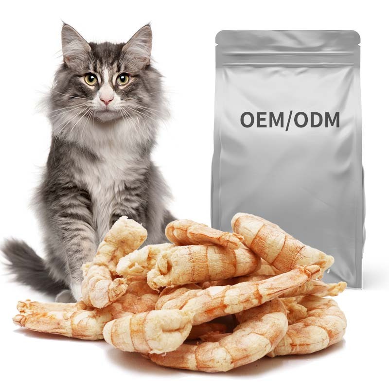 Hot selling hot sale chicken and fish freeze-dried cat kibble with freeze-dried raw food pet biscuit type food