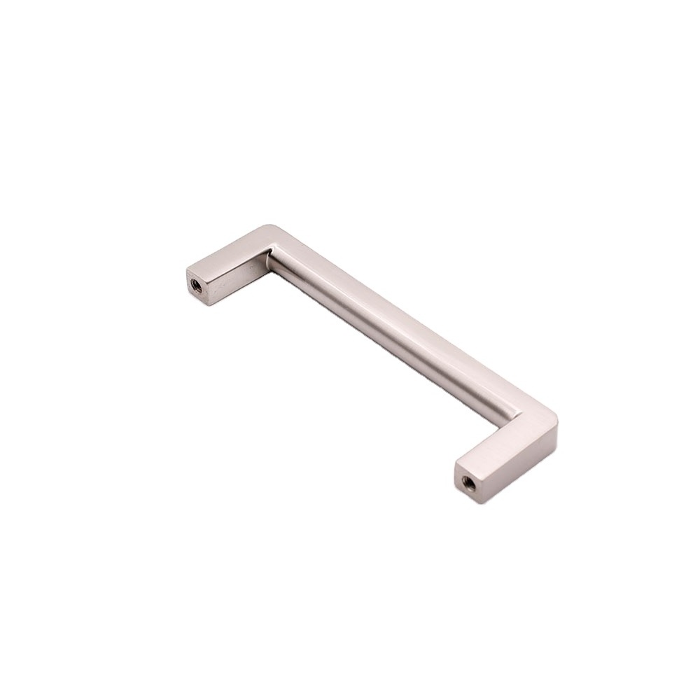 OEM factory hot selling bathroom handrail pipes ss cabinet pull handles stainless steel U door grip handle