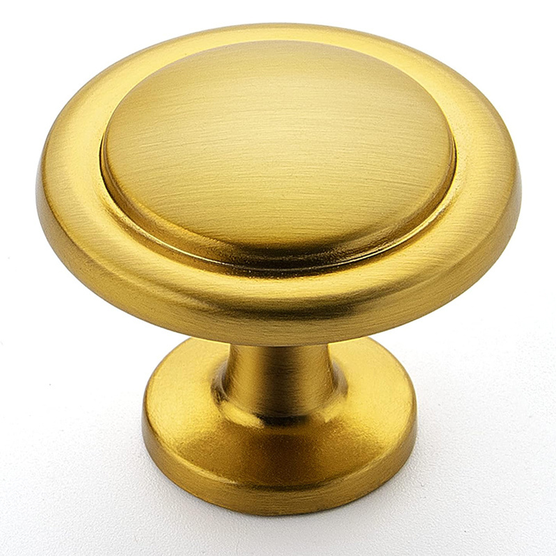 Kitchen Cabinet Knobs Dresser Drawer Knobs Brushed Brass Zinc handle Drawer Pulls Door knobs