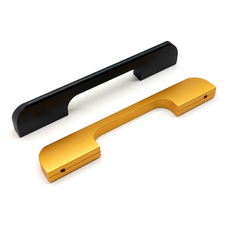 Durable Using Low Price Luxury Modern solid Aluminum Profile Cabinet Pull U shaped Door Handles