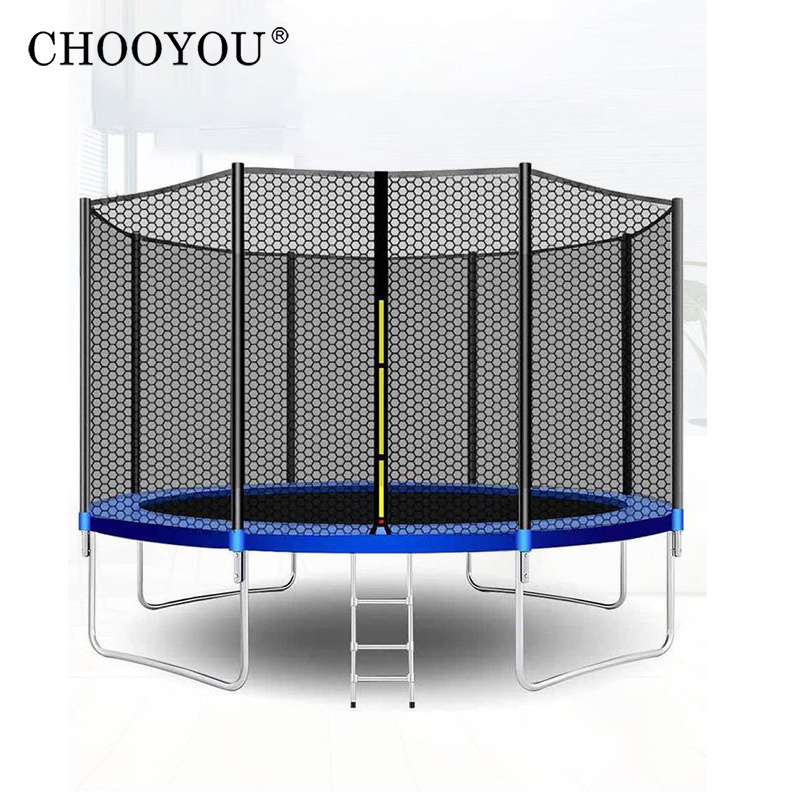 CHOOYOU  outdoors Amusement PE Bounce training adult multifunction with protecting net trampoline