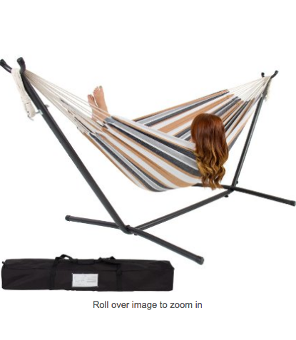 New Fashion Hammock With Wooden Hammock Chair Stand