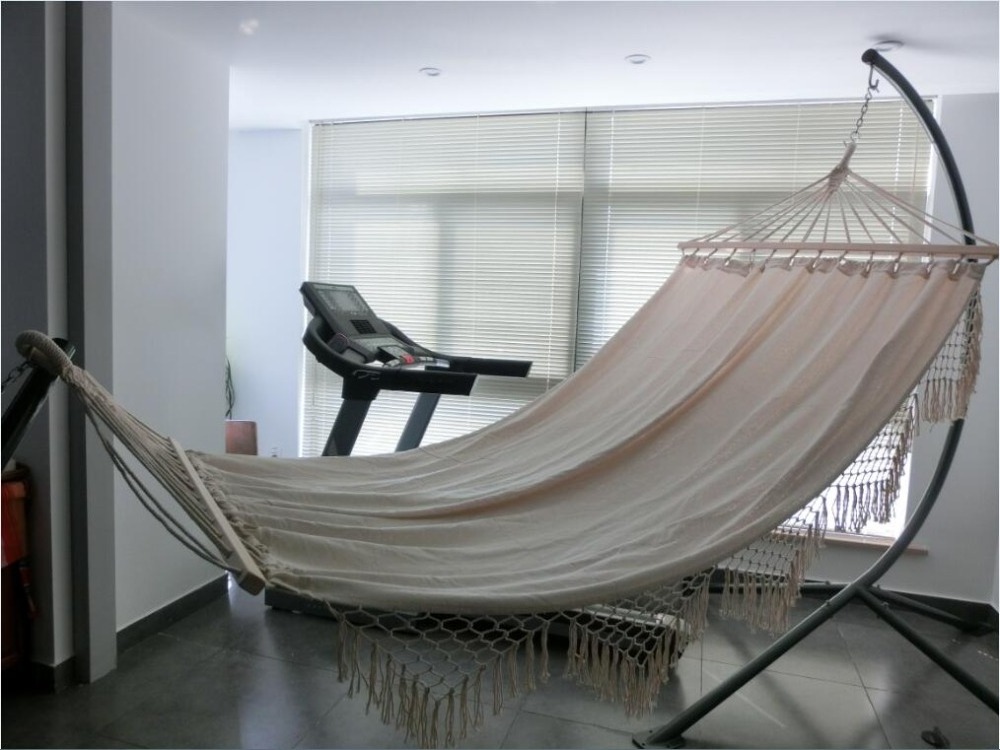 New Fashion Hammock With Wooden Hammock Chair Stand