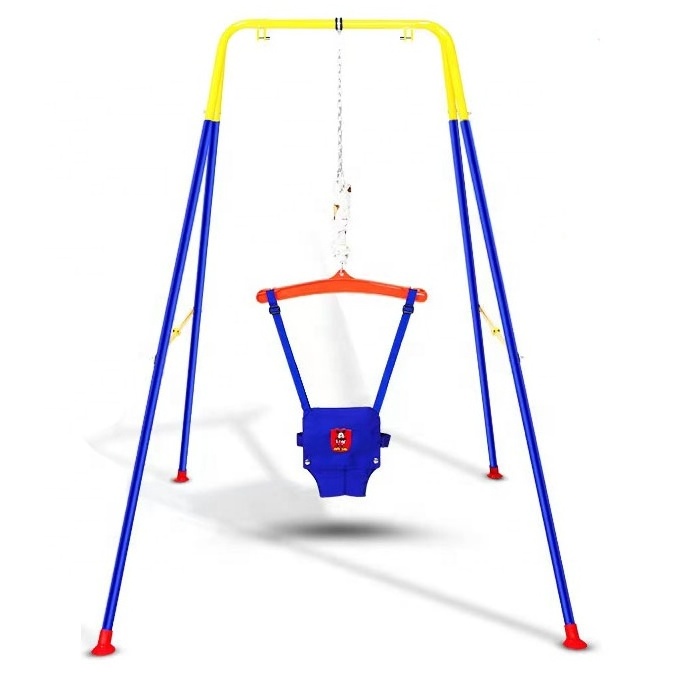 new modal cheap price children's play indoor outdoor hanging chair baby seat jumping swing chair for morn than 3 months kids