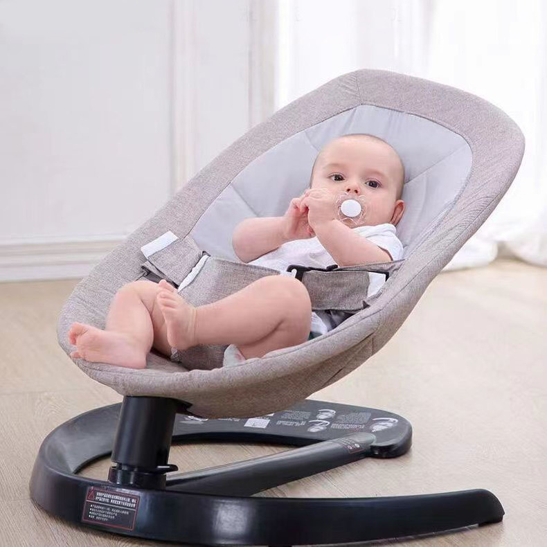 new modal cheap price good quality steel Baby Swing Cradle crib Rocking Chair Portable indoor with mosquito net and toys