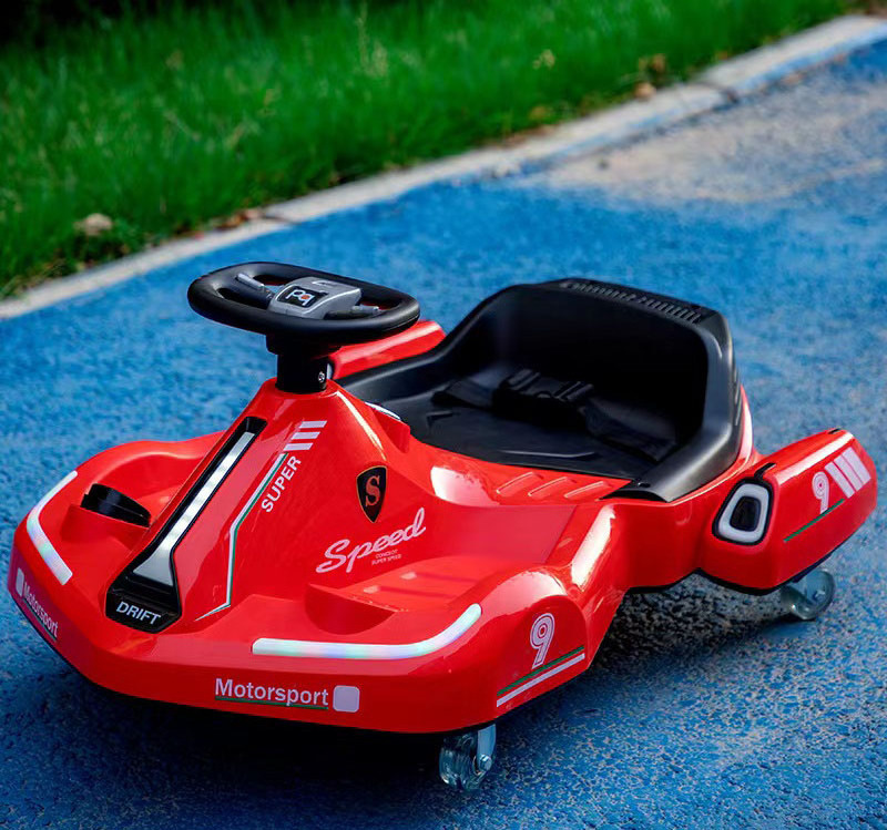 new design children four wheels 12V 7AH battery electric drift go-karts  kids toy ride on car for 2-6 years old children