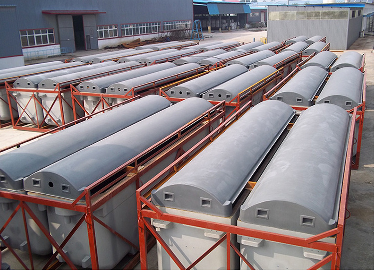 GRP FRP electrolytic cell