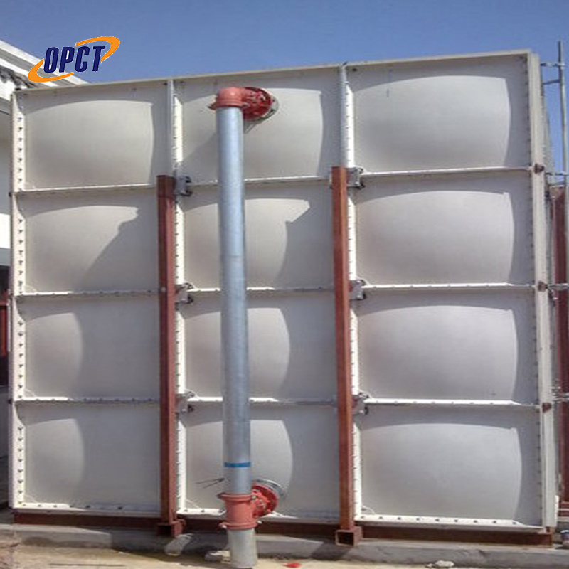 2000 liter good price large fiberglass containers 10 gallon smc water tanks