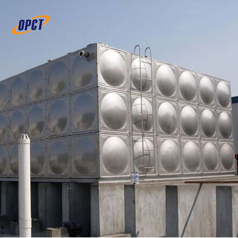 1000 cubic meter stainless steel water storage tank