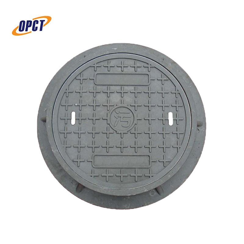 Sealing for fiberglass lock bar sewer airtight temporary manhole covers