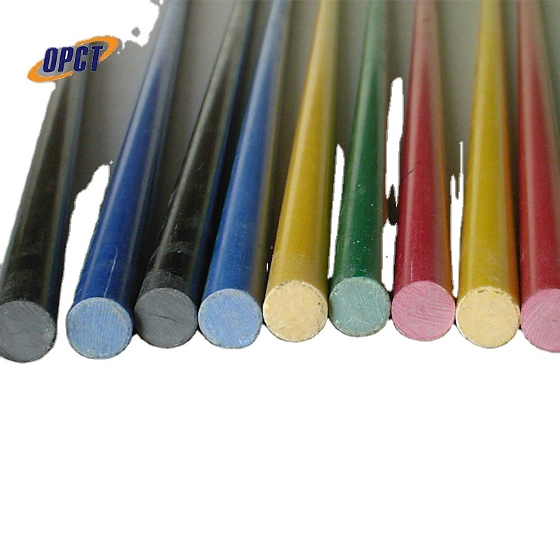 Frp Insulation Bar Solid Fiberglass Pole Rod Flat Strip