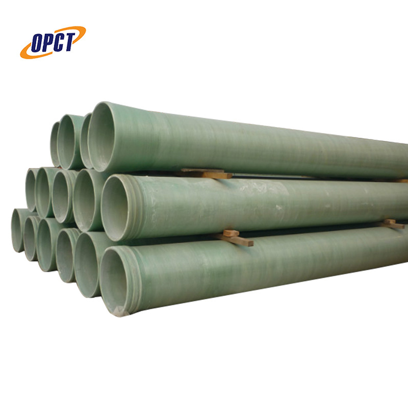 High strength fiberglass reinforced plastic FRP GRP pipe price