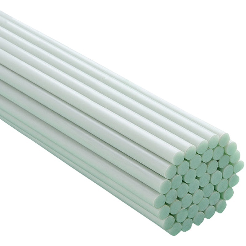 Customized flexible FRP rod round resin plastic solid fiberglass rod frp stick