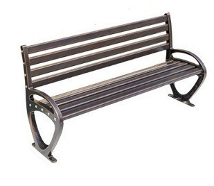 Outdoor Garden Benches Aluminum outdoor furniture Park benches Modern outdoor bench seating