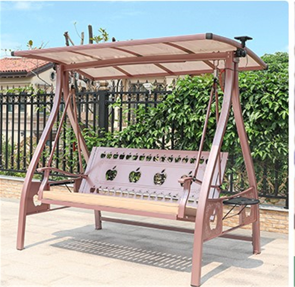 luxury all aluminum 3 seat for adult patio swings daybed swing outdoor