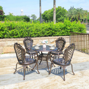 Cast Aluminum Patio Furniture  chair outdoor garden balcony  dining chair