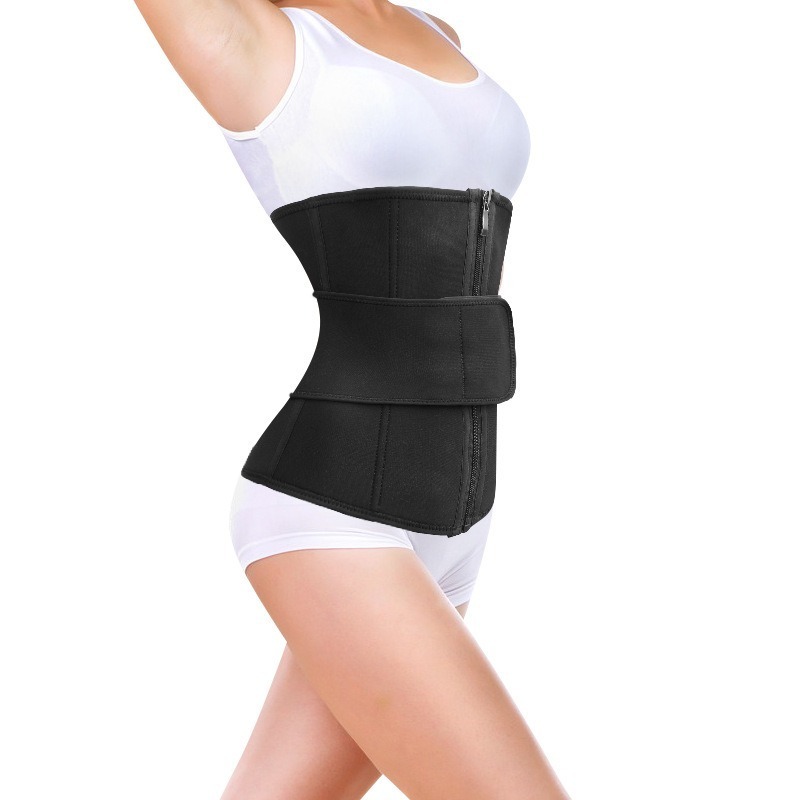 Customized Neoprene Waist Trimmer Belt For Workout Sweat Sport Girdle Slimming Body Shaper