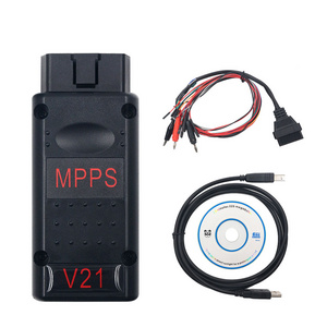 MPPS V21 OBD2 Car ECU Chip Tuning Tool for EDC15 EDC16 EDC17 Inkl Checksum new Version mpps 21 ECU Flasher best mpps v18 v16