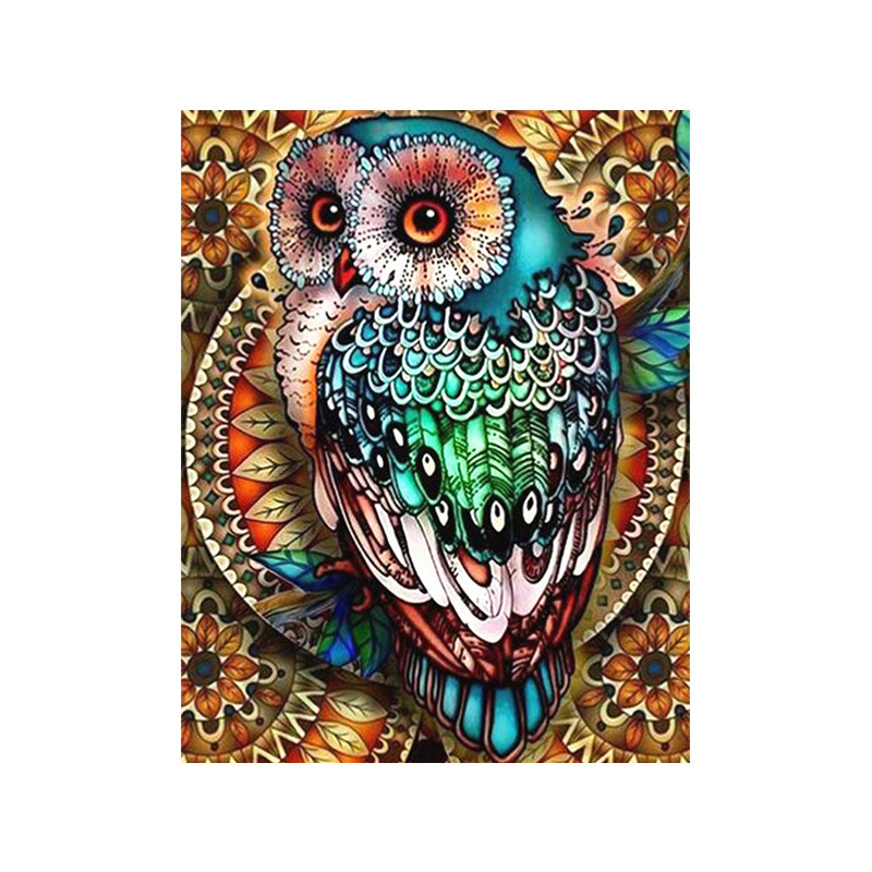 OEM/ODM Diamond Painting 5D Cross Stitch Diamond Embroidery Owl Magic Book Cat Full Drill Mosaic Pattern Home Decor Gift