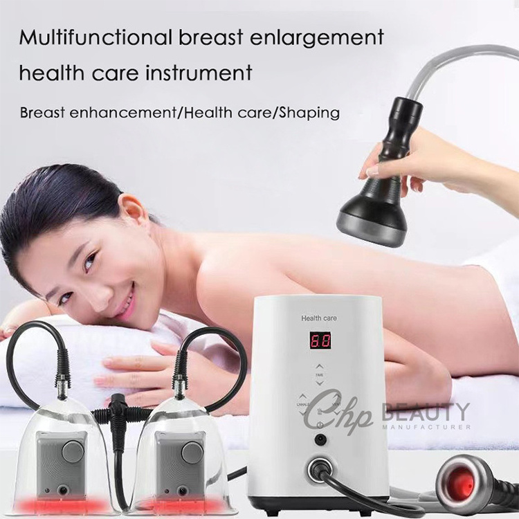 biboting breast and hips butt lifting suction nipple vacuum enlargement cupping massage sucking machine cavitation