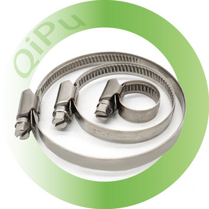 German Type Hose Clamp 304 Stainless Steel 9mm Bandwidth Worm Gear Germany Hose Clamps