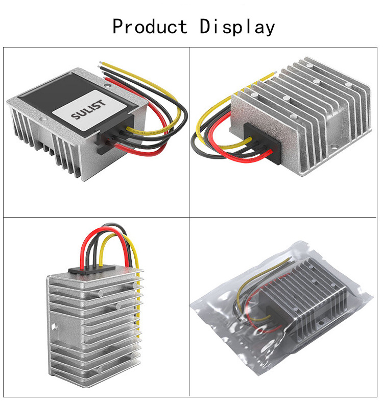 For truck bus motor LED light car buck module 20A 240W dc dc 24v to 12v step down converter