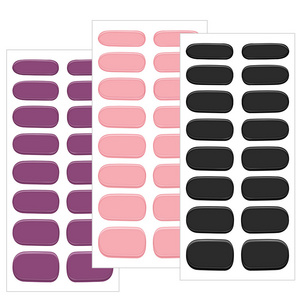 Best Seller Art Decals Adhesive Easy Apply Semi Cured Gel Strips With The Uv Lamp Light Nail Wraps 3d Custom Gel