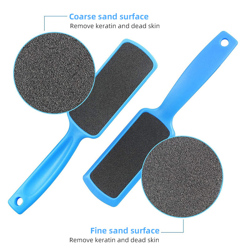 Foot File Cleaning Tool Pedicure Double Side Sandpaper Feet Rasp Dead Skin Callus Remover