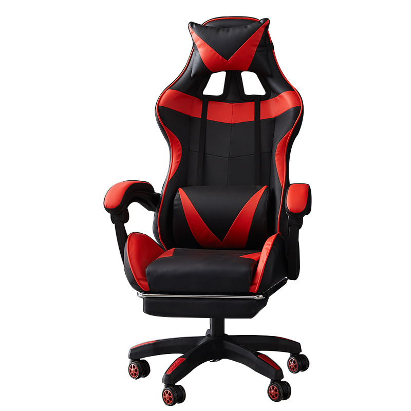 Luxury Gaming Gamer Computer Chair Massage Black White Pink Racing Gaming Chair