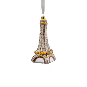 glass eiffel tower christmas tree ornaments