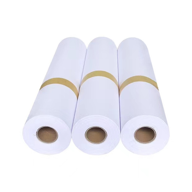 Factory wholesale high quality Roll CAD Drawing Paper Engineering Drawing Paper for HP Canon  Epson and other plotter printing