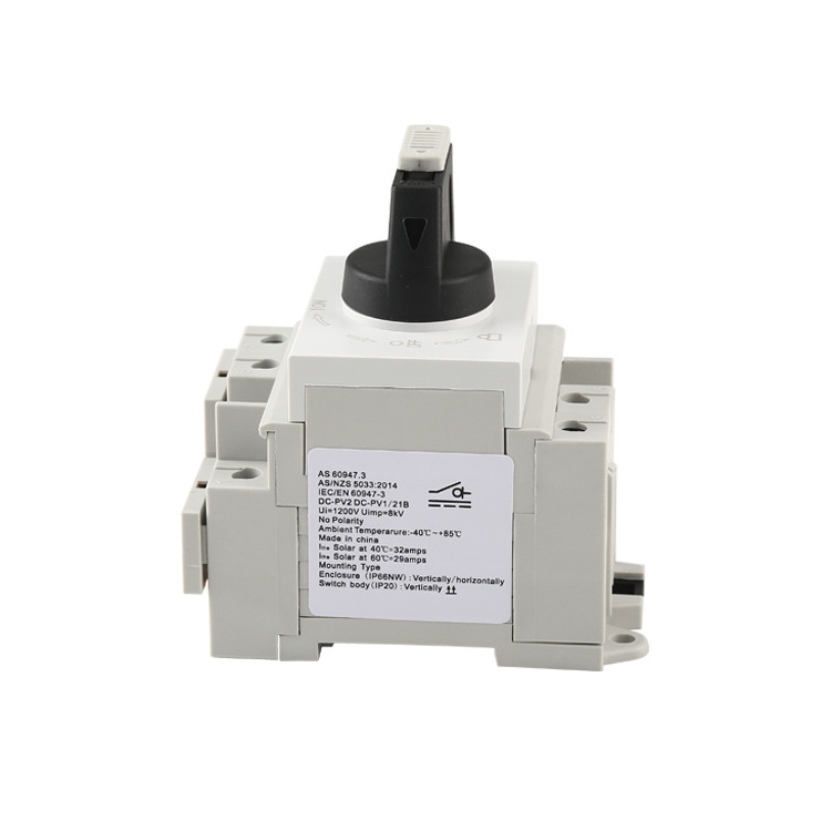 Factory Supply Attractive Price 32a Disconnect Dc Isolating Switch