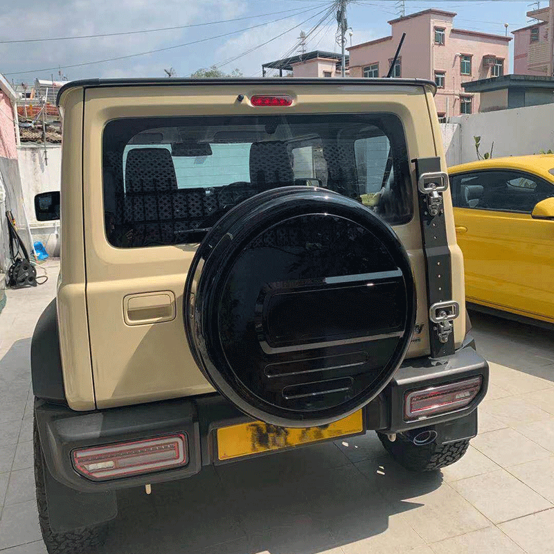 4x4 car part auto exterior accessories Spare tire cover for Suzuki Jimny 18+ for JB74 abs wheel tyre cover