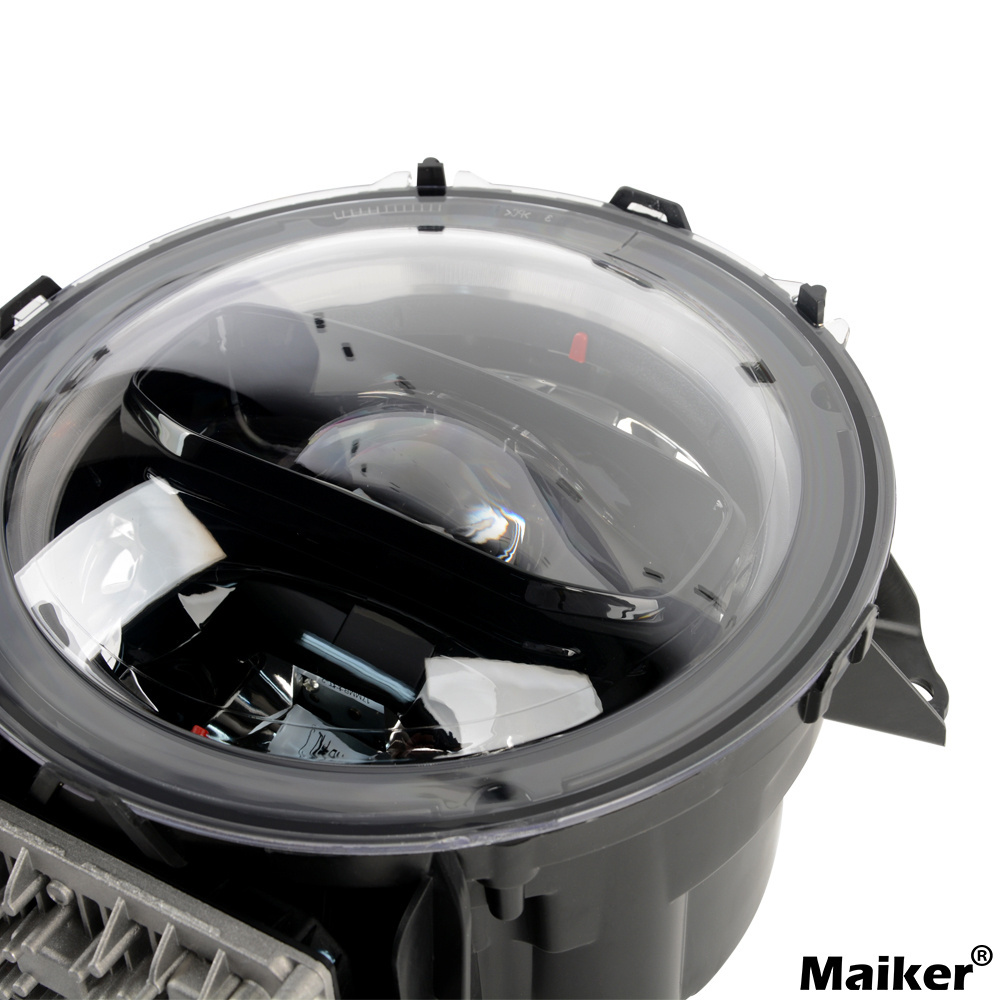 Maiker LED  Headlight Black Inner Cover Fit For Jeep Wrangler JL Right Driving Headlight For Jeep Wrangle Accessories