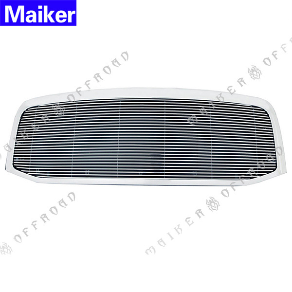 Horizontal Billet Packaged Black Grille For Dodge Ram 1500 2500 3500 2006-2009 Accessories