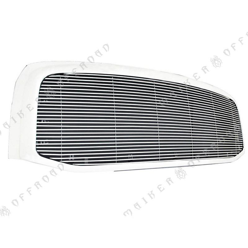 Horizontal Billet Packaged Black Grille For Dodge Ram 1500 2500 3500 2006-2009 Accessories