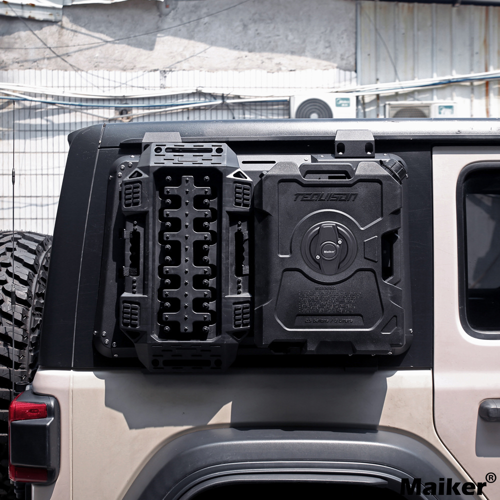 Maiker Off Road Outdoor Camping  Window Expansion Panel   Kit   With Recovery Track  Tank  For  Jeep Wrangler  JL