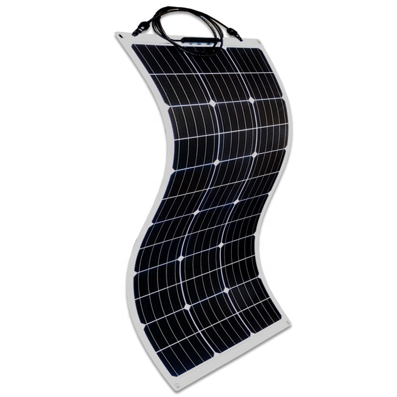 Thin Film Flexible Solar Panel 50W 100W 150W 200W Home Use Power Panels price pakistan for Car Truck Camping Boat