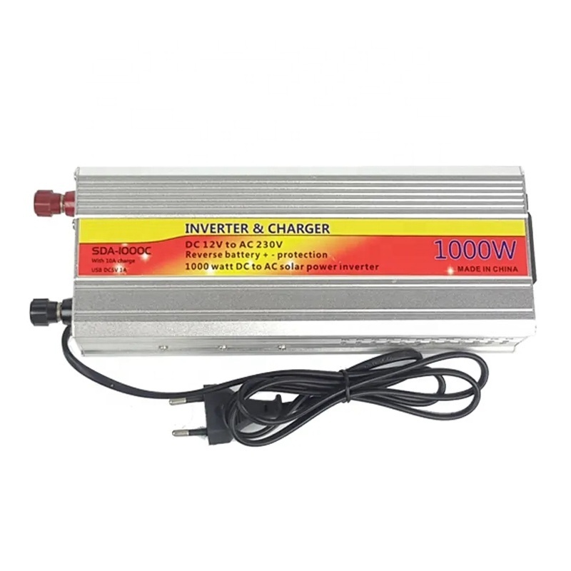 DC TO AC 12V 220V 1000W 2000W 3000W Modified Sine Wave Power Inverter with a built-in Charger UPS and Battery Charger