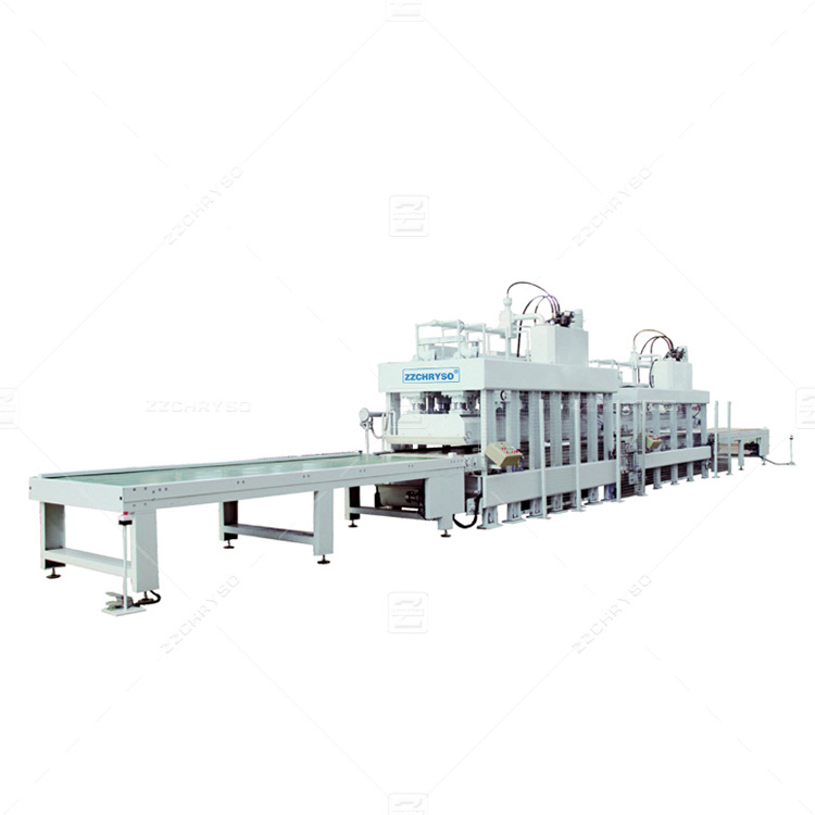 complete plywood board veneer press hardwood parquet wood skin flooring production line