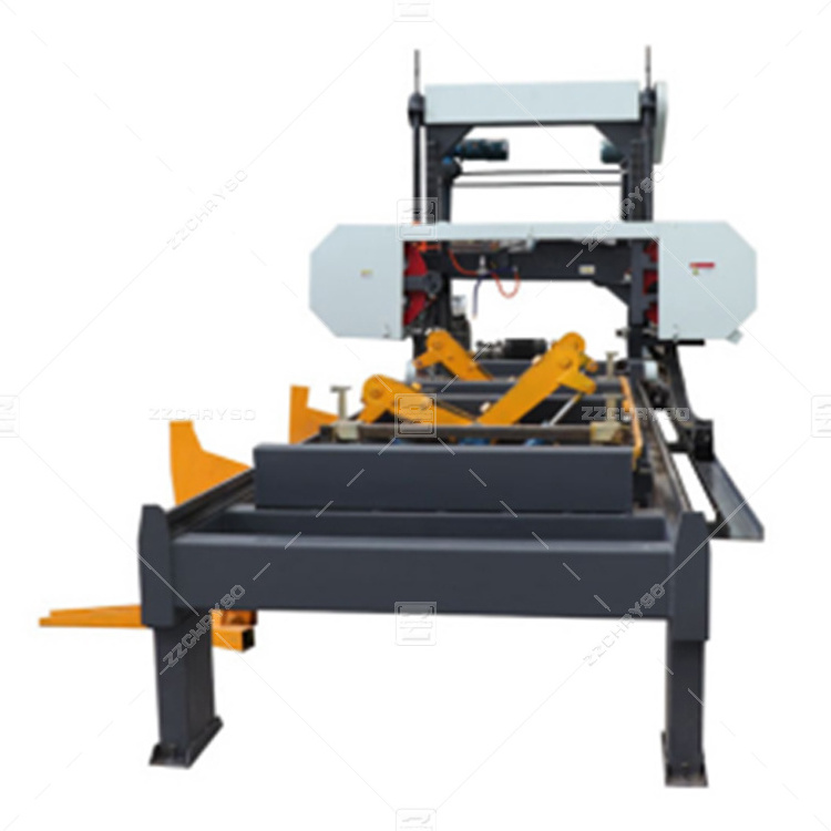 Forestry Machinery Horizontal Portable Sawmill Log Wood Band Saw Portable Sawmill