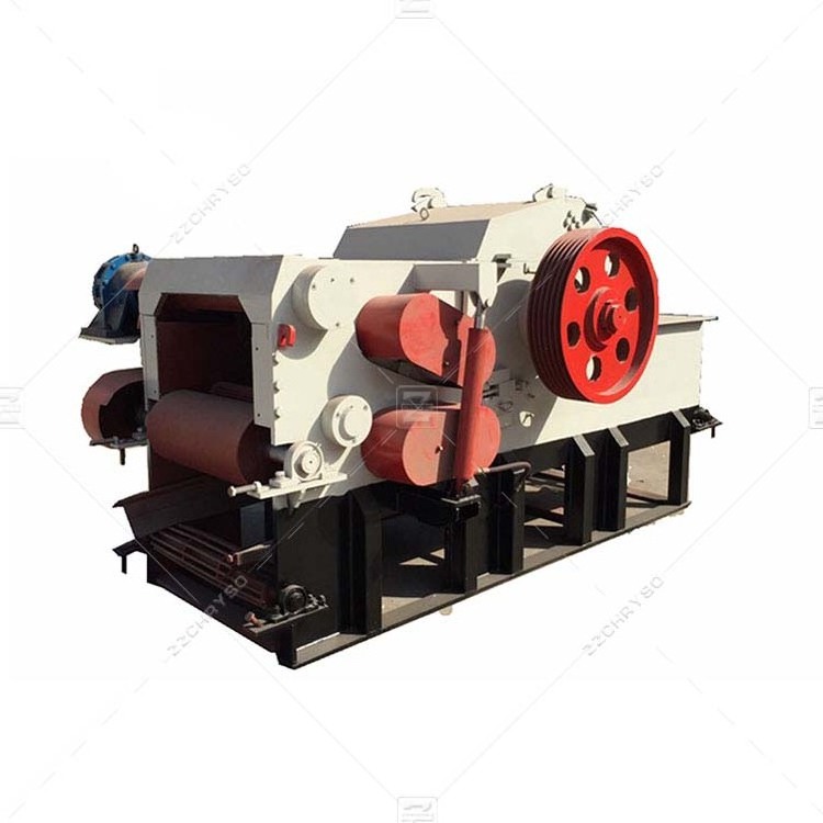 CE Approved Drum Rotary Wood Chipper Firewood Chips Making Machine Drum Bamboo Chipper