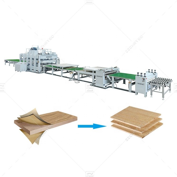 China Manufacturer MDF Veneer Wood Door Chipboard Particle Board Hydraulic Hot Press Machine for Wood Furniture