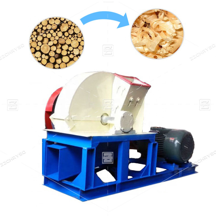 wood shaving hammer mill machine for making small shavings