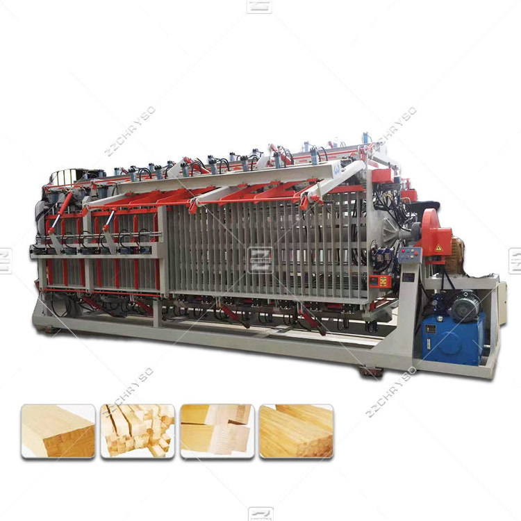 6m hydraulic glulam beam joint clamp carrier press wood laminated beam board composer machine price