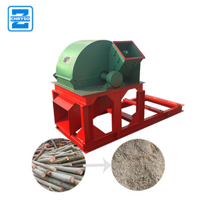 Tree Branch chipper/hammer mill shredder/wood crusher/leaf grinding machine