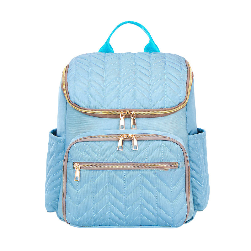 Wholesale Custom Fashion Mommy Travel  Diaper Backpack Multifunctional Travel Backpack Baby Diaper Bag