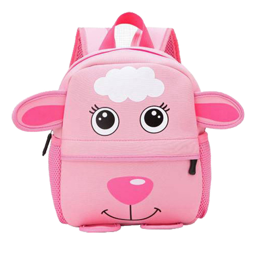 Girls Boys Cute Bunny Cartoon School Bag Kids Bag Pack Backpack Cartoon Neoprene Backpack For Kids